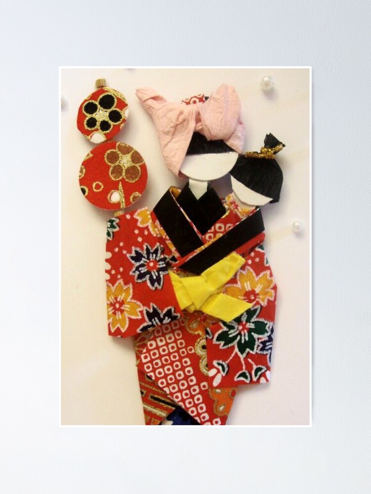 ORIGAMI JAPANESE DOLLS 