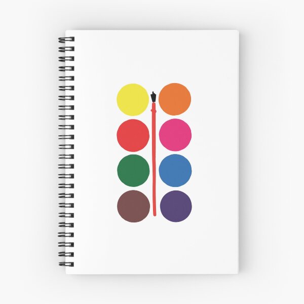 Aperçu de l'œuvre Palette aquarelle créée et vendue par MyBlueLight.