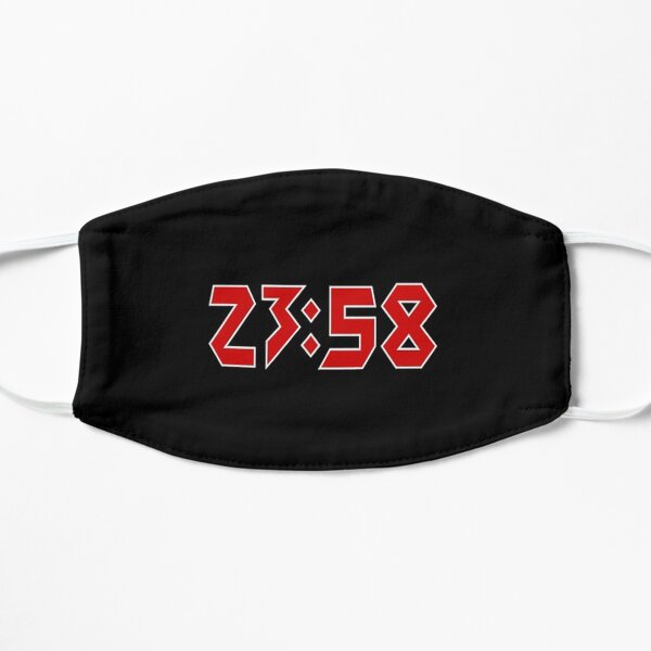 Logos Uhr rot Flache Maske