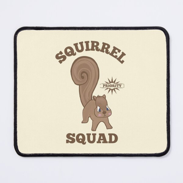 Item preview, Squirrel Squad - Pink Cheeks Squirrel designed and sold by kcaandwu.