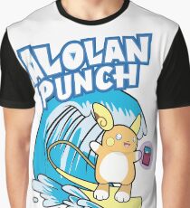 Raichu Alola Pokémon Sol y Luna Graphic T-Shirt