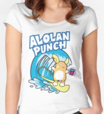 Raichu Alola Pokémon Sol y Luna Women's Fitted Scoop T-Shirt