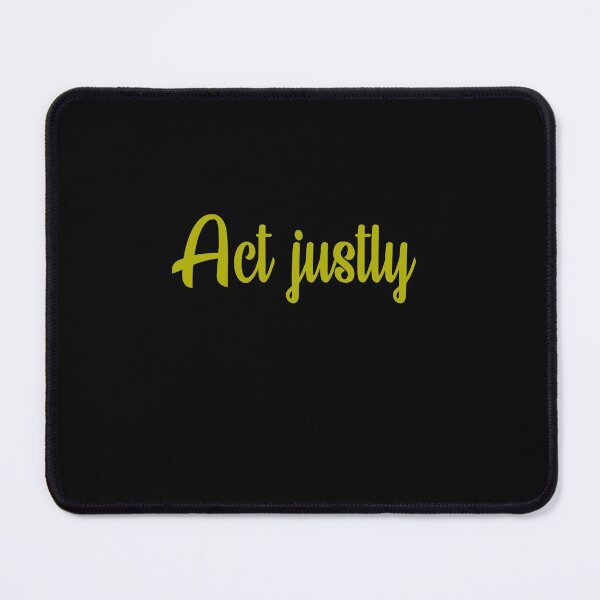 Item preview, Two word quote Act Justly designed and sold by DopeDesign111.