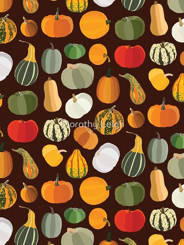 Thumbnail 4 of 4, A-Line Dress, Pumpkins designed and sold by Dorothy Leigh.