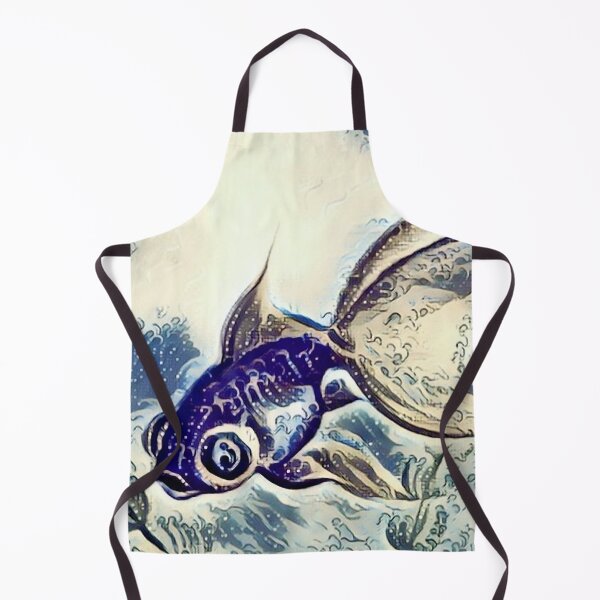 Item preview, Fish Sea Sukiyaki in Stile Ukiyoe designed and sold by Anaconda23.
