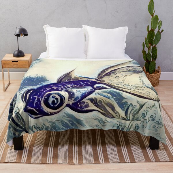 Item preview, Fish Sea Sukiyaki in Stile Ukiyoe  designed and sold by Anaconda23.