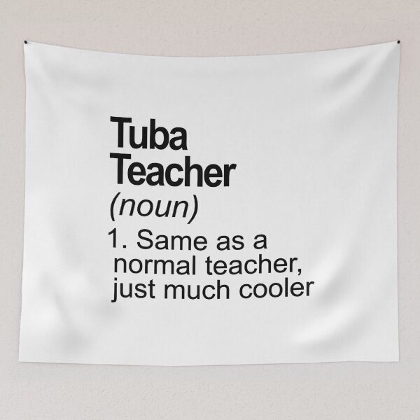 Item preview, Funny definition Tuba teacher designed and sold by JakubkoJunak.