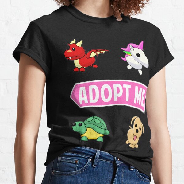 Camiseta Infantil Roblox Adopt Me Jogo Terror