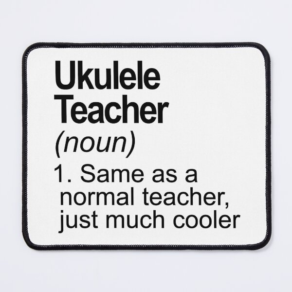 Item preview, Funny definition Ukulele teacher designed and sold by JakubkoJunak.