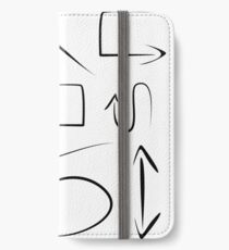 abstract arrows on white background,vector illustration iPhone Wallet/Case/Skin