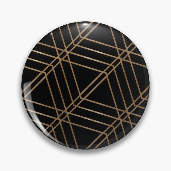 Item preview, Black And Gold Luxury Art Deco Pattern designed and sold by Versatill.