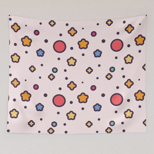 Item preview, Space themed minimal pattern designed and sold by qusart.