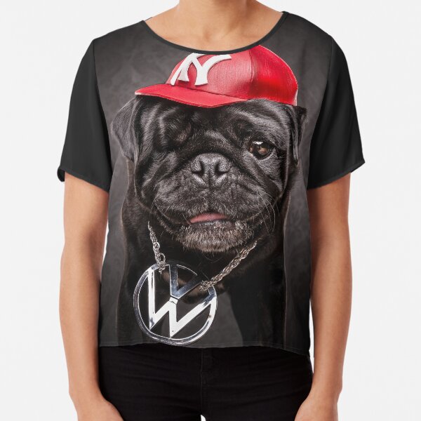 The Pug Life - MC Beastie Chiffon Top