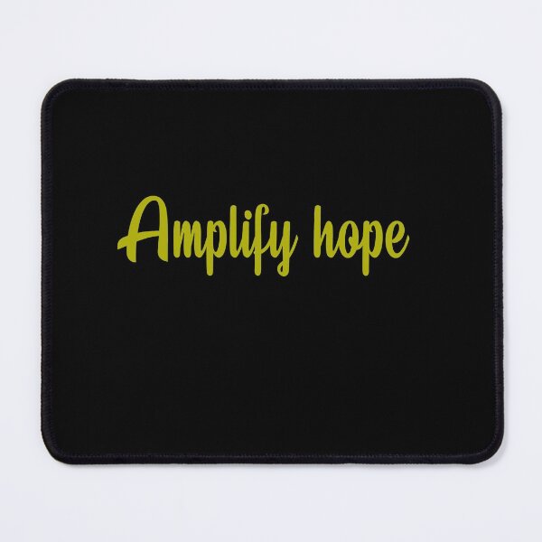 Item preview, Two word quote Amplify hope designed and sold by DopeDesign111.