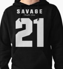 21 Savage Jersey Pullover Hoodie