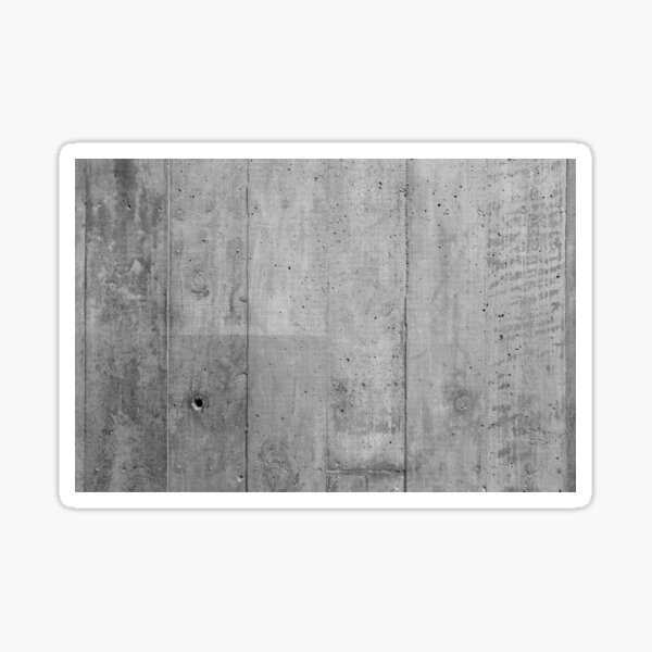 Off Form Concrete Texture Sticker