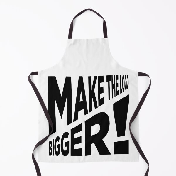 Item preview, Make The Logo Bigger! (V1 - Black) designed and sold by STUDIO-72.