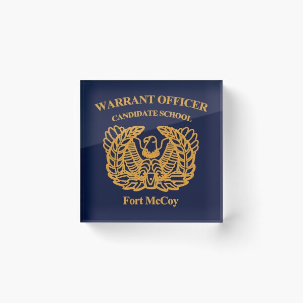Artikelvorschau, Fort McCoy Warrant Officer School entworfen und verkauft von savethetshirt.