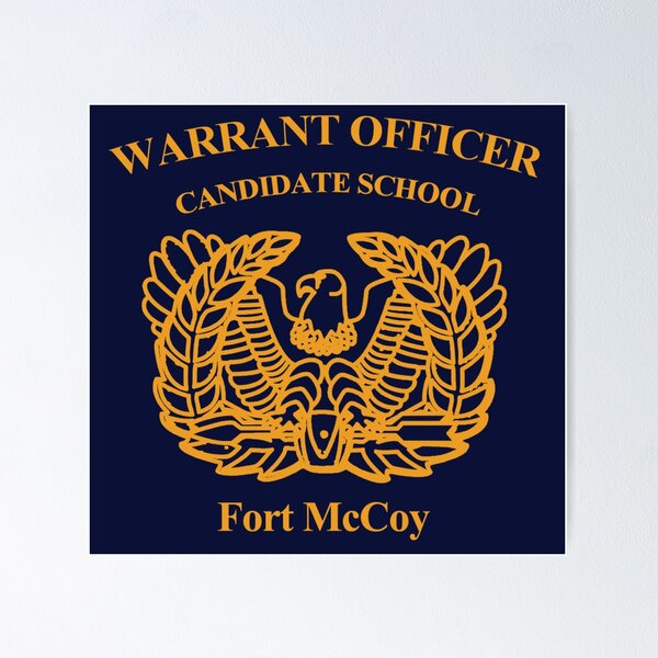 Item preview, Fort McCoy Warrant Officer School designed and sold by savethetshirt.