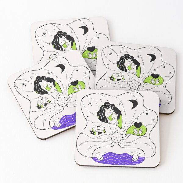 Item preview, Mother Earth Dreaming - Babies, Love, Hair and Cats designed and sold by PosterpartyCo.