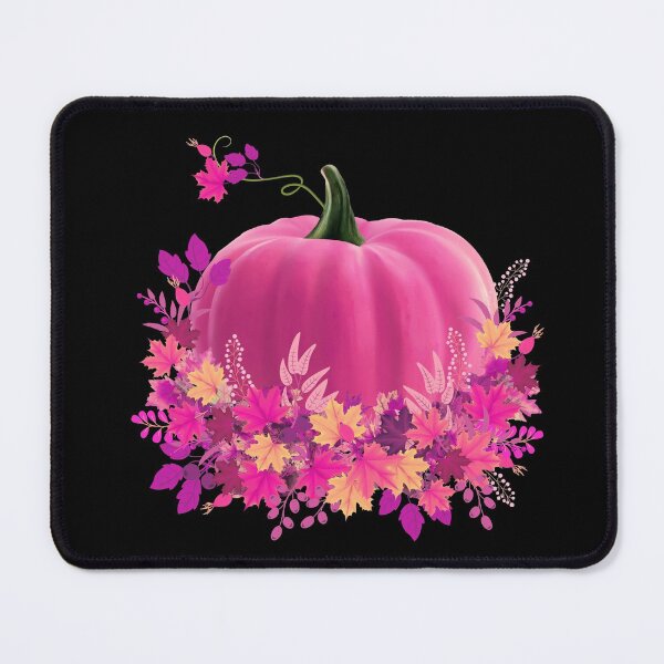 Item preview, Autumn is coming, Pink Pumpkin and autumn leaves, pumpkins, halloween, fall, autumn, orange designed and sold by Collagedream.
