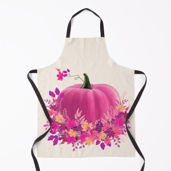 Item preview, Autumn is coming, Pink Pumpkin and autumn leaves, pumpkins, halloween, fall, autumn, orange designed and sold by Collagedream.