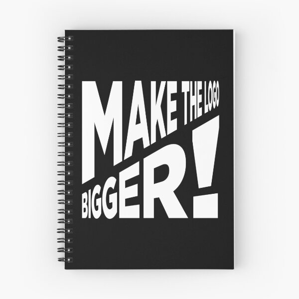 Item preview, Make The Logo Bigger! (V1 - White) designed and sold by STUDIO-72.