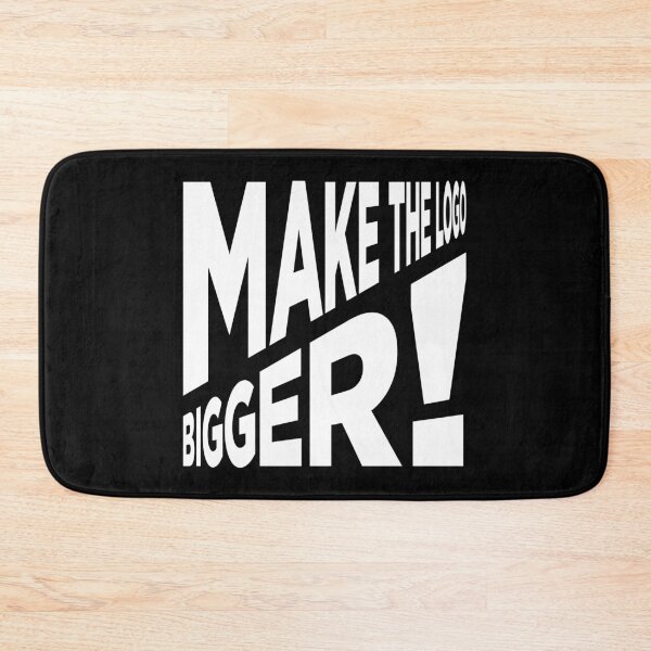 Item preview, Make The Logo Bigger! (V1 - White) designed and sold by STUDIO-72.