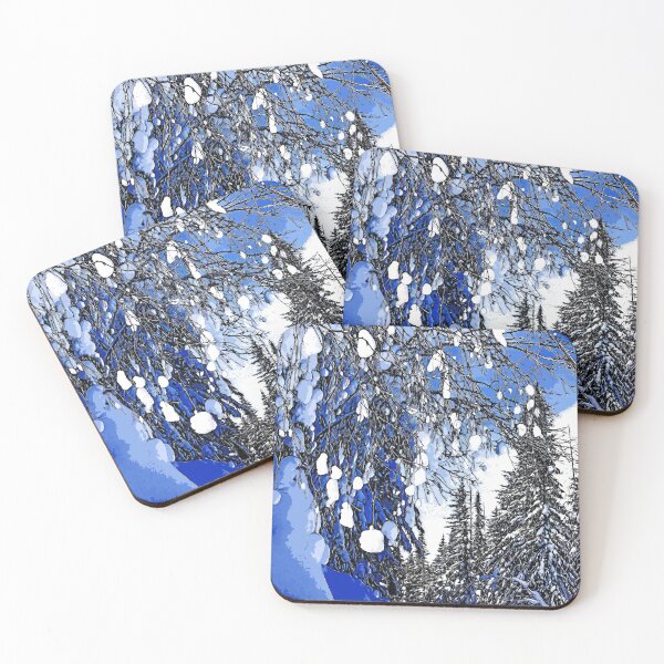 Item preview, Winter Landscape Сolor print designed and sold by artdragongift 15.