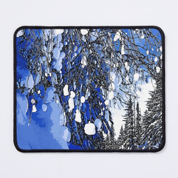 Item preview, Winter Landscape Сolor print designed and sold by artdragongift 15.