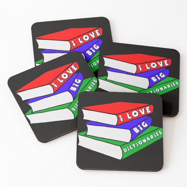 Item preview, I Love Big Dictionaries designed and sold by Knottygirl.