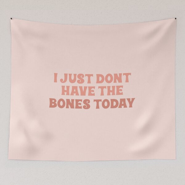Item preview, i just don't have the bones today no bones day bones or no bones noodle pug dog tiktok tik tok  designed and sold by emcazalet.