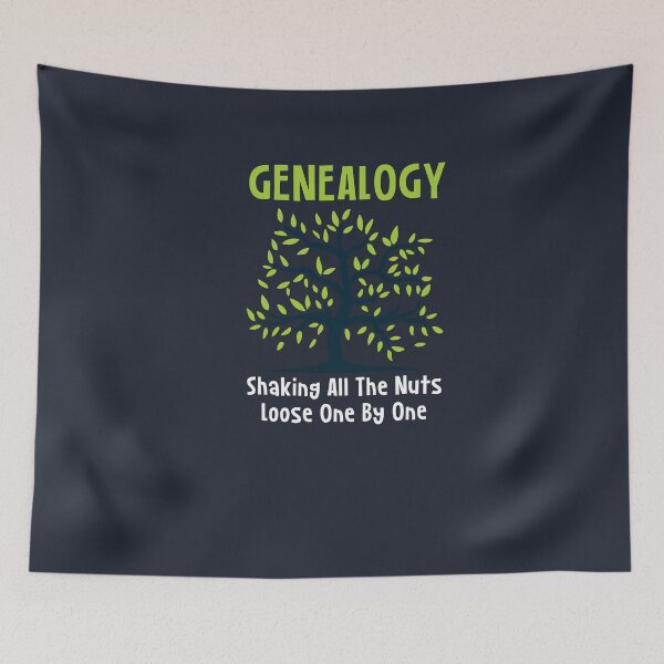 Item preview, Genealogist Shaking All The Nuts designed and sold by Bricke.