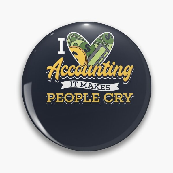 Item preview, Account Receivables I Love Accounting designed and sold by Bricke.