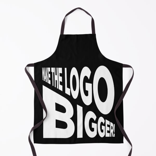Item preview, Make The Logo Bigger! (V2 - White) designed and sold by STUDIO-72.