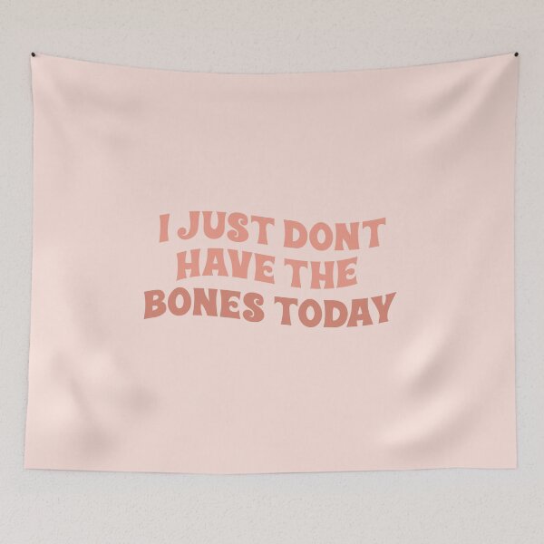 Item preview, i just don't have the bones today no bones day bones or no bones noodle pug dog tiktok tik tok  designed and sold by emcazalet.