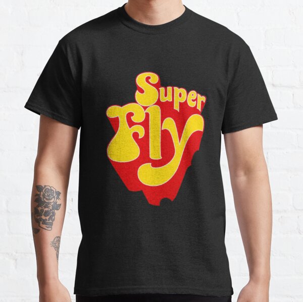 着丈71cm90s vintage movie T-shirts 映画 Superfly