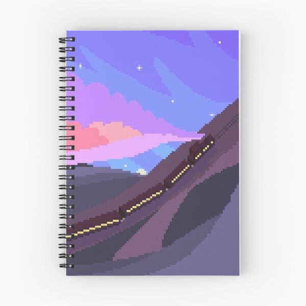 Item preview, Night Train Pixel Art designed and sold by VerticalTakeoff.