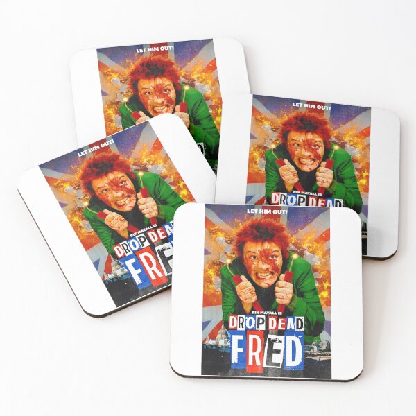 Item preview, Comedy The Young Ones Drop Dead Fred Cute Fan designed and sold by MiddleanCartery.