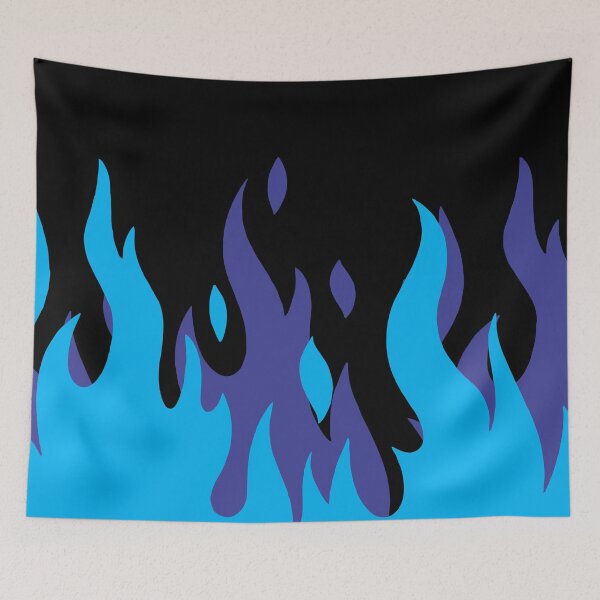 Item preview, Azure blue fire designed and sold by faishalwira.