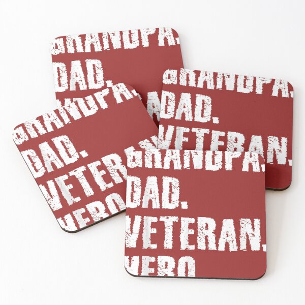Item preview, Mens Military Veteran Grandpa Dad Hero Grandfather Fathers designed and sold by LouveniaClay.