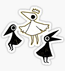 Pegatina cuervos