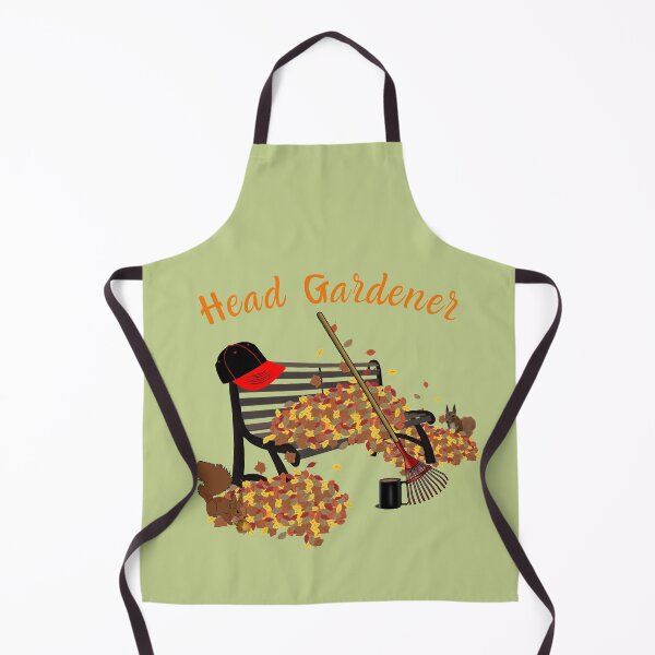 Item preview, Head Gardener with autumn leaves designed and sold by DAscroft.