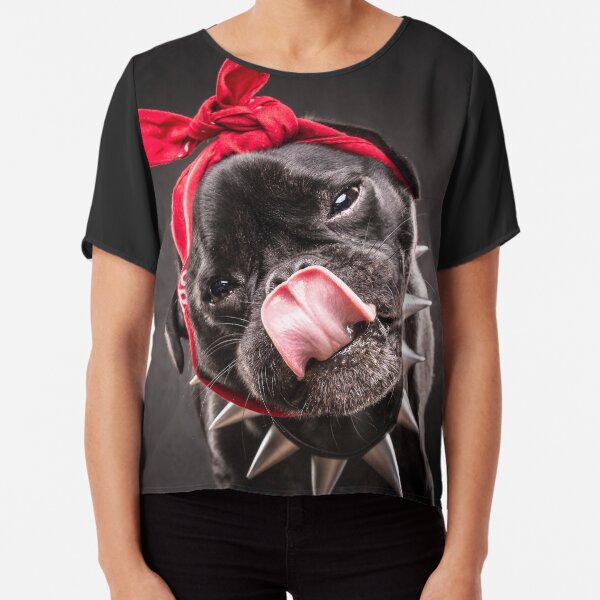 The Pug Life - Snoop Pug Chiffon Top