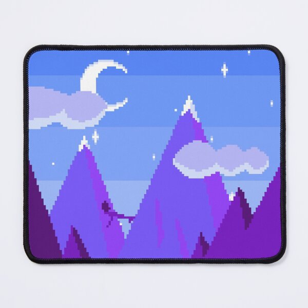 Item preview, Night Mountains Pixel Art designed and sold by VerticalTakeoff.