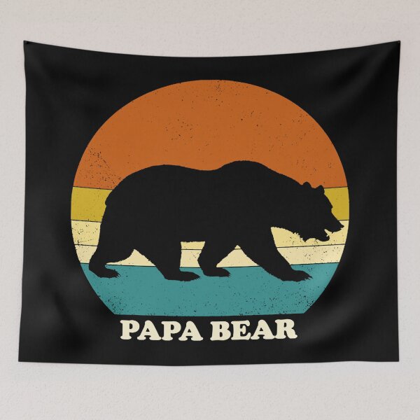 Item preview, Vintage retro papa bear  designed and sold by Dondoekia22.
