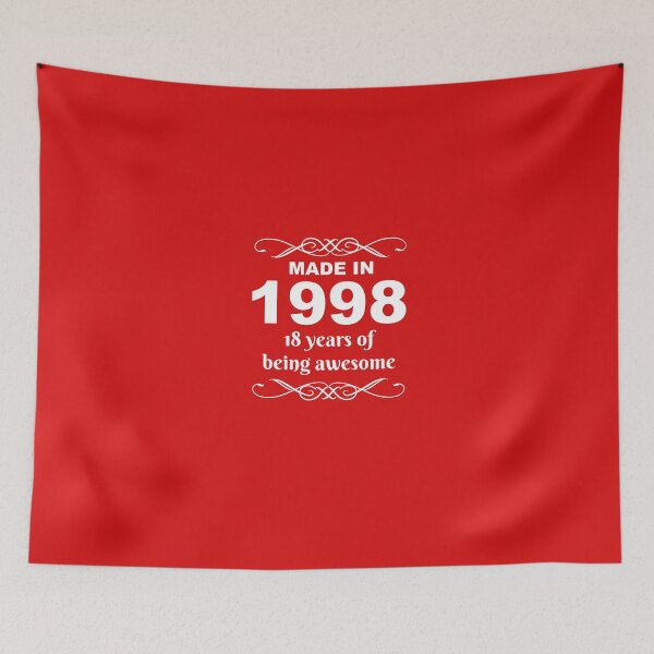 Item preview, Made In 1998 18 Years Awesome designed and sold by AlwaysAwesome.