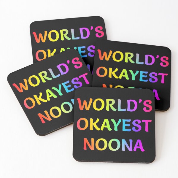 Item preview, World's Okayest Noona designed and sold by ojdart.
