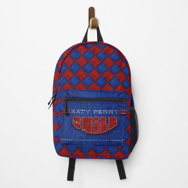 Item preview, Katy Perry SMILE Checker Blue Red Katy designed and sold by cryaboutitnow.