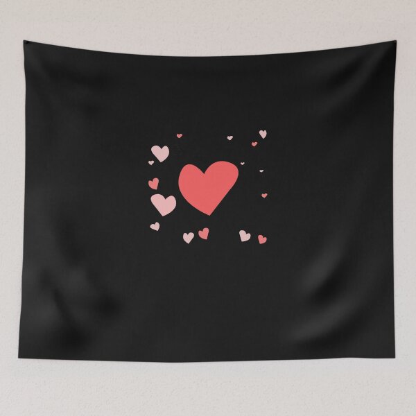 Item preview, Pink hearts slim fit Essential designed and sold by DuangpornShea.